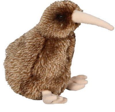 Antics Brown Kiwi With Sound (15cm)