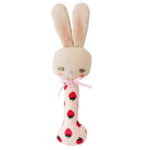 Alimrose Bunny Stick Rattle (Strawberry)