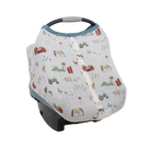 Little Unicorn Muslin Car Seat Canopy V2 (Farmyard)