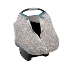 Little Unicorn Muslin Car Seat Canopy V2 (Pressed Petals)