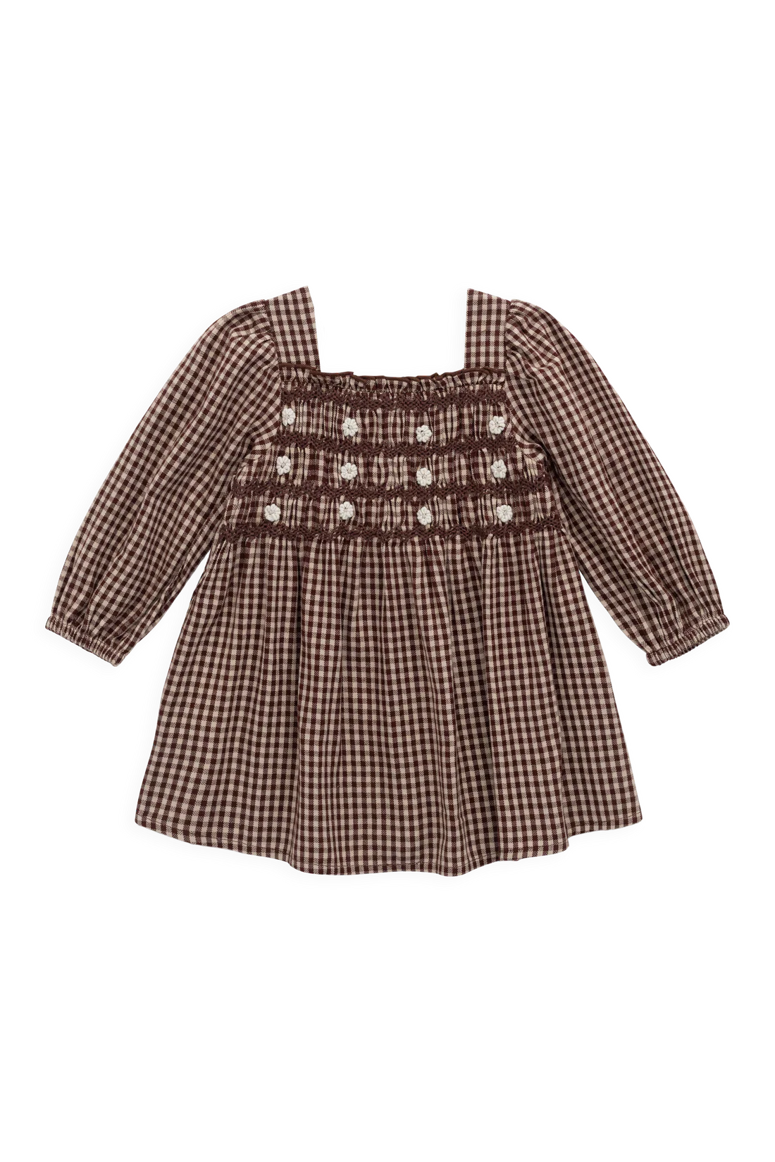Jamie Kay Cecile Dress (Cinnamon Gingham)