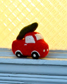 Tara Treasures Felt Christmas Truck and Tree Toy