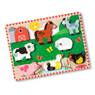 Melissa & Doug Chunky Puzzle (Farm Animals)