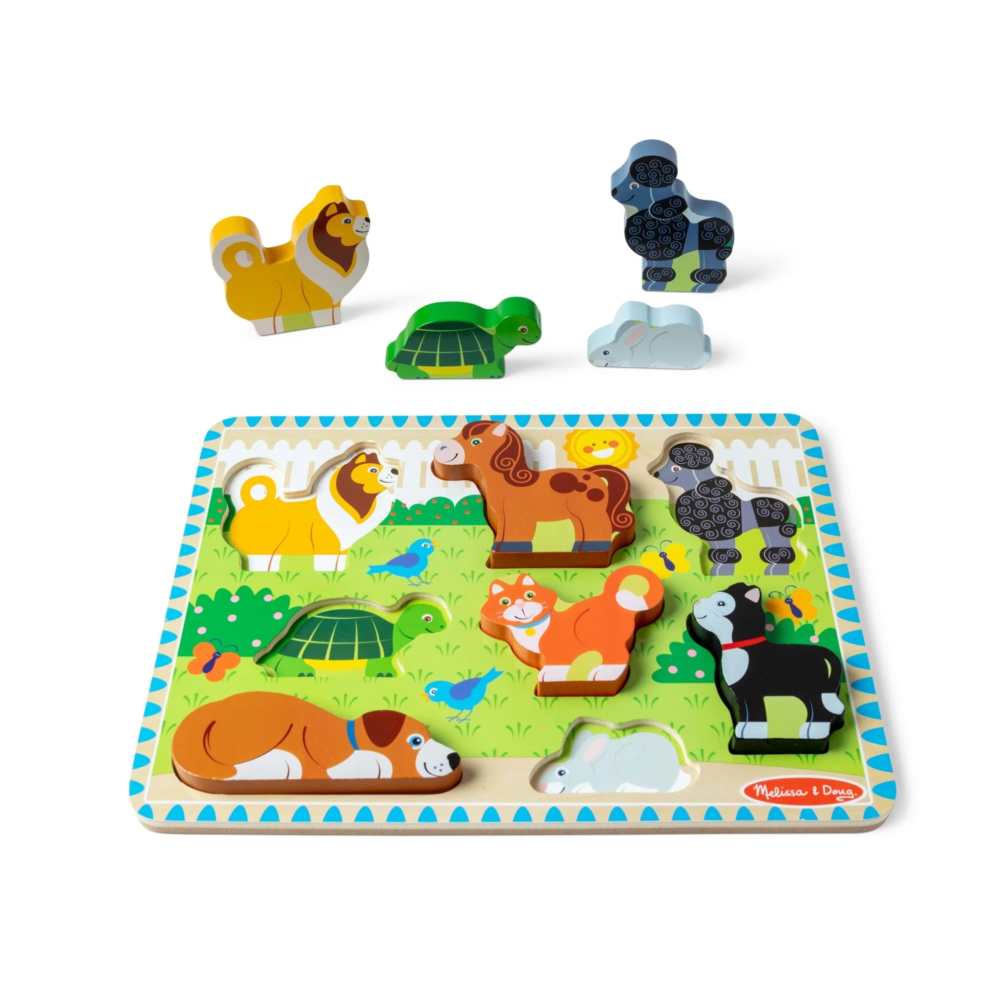 Melissa & Doug Chunky Puzzle (Pets)