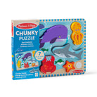 Melissa & Doug Chunky Puzzle (Sea Creatures)