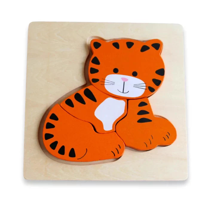 Discoveroo Chunky Animal Puzzle (Tiger)