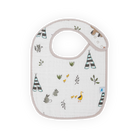 Little Unicorn Cotton Muslin Classic Bib 3 Pack (Forest Friends)