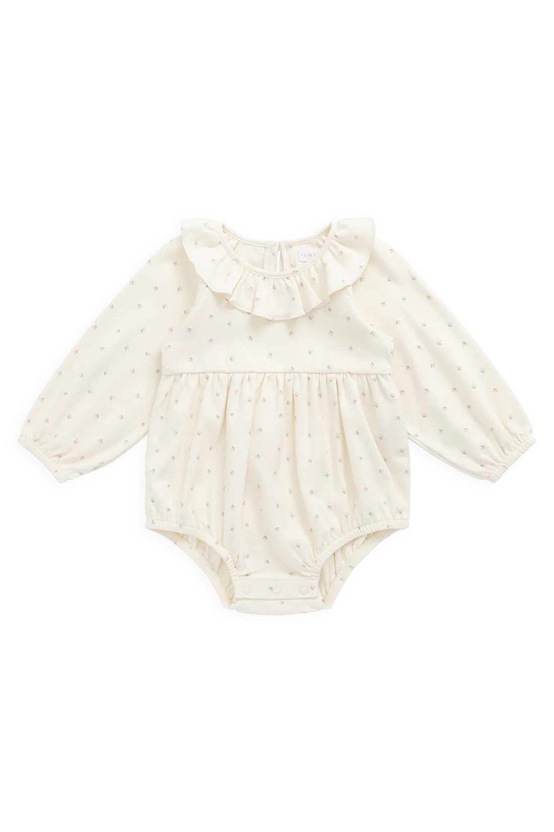Jamie Kay Organic Cotton Clemence Playsuit (Ditsy Cherries)