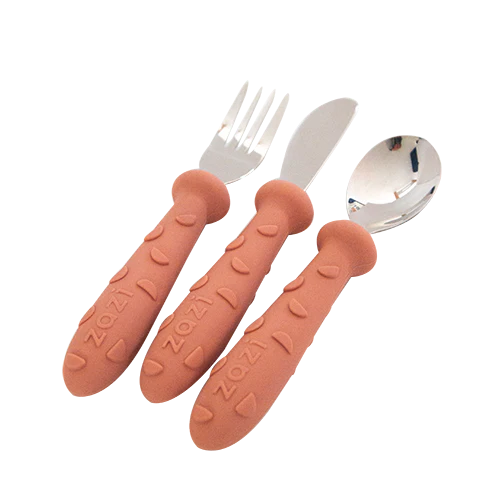 Zazi Clever Cutlery Set (Blush)