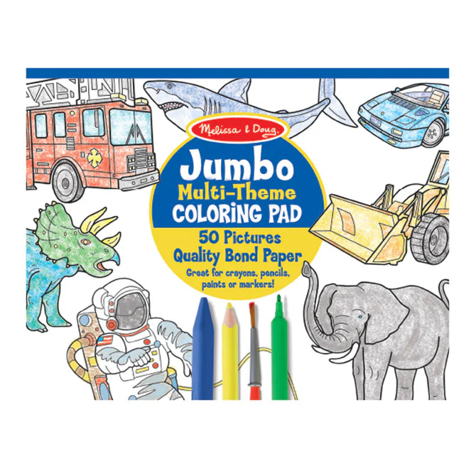 M&D Colouring Pad Blue