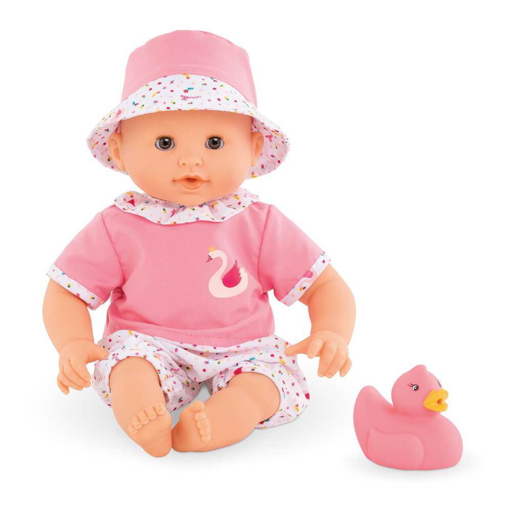 Corolle Mon Prem Bath Doll Calypso (Pink Swan)