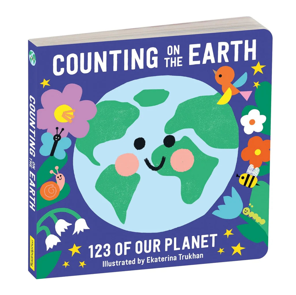 Mudpuppy Counting On The Earth Board Book