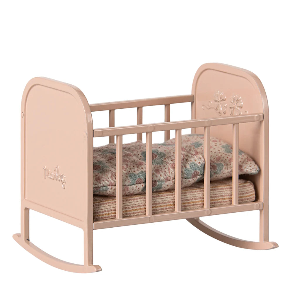Maileg Cradle MY (Light Rose)