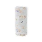 Little Unicorn Deluxe Muslin Swaddle (Rainbows & Raindrops)