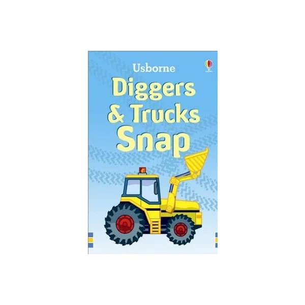 Usborne Diggers & Trucks Snap Card Game