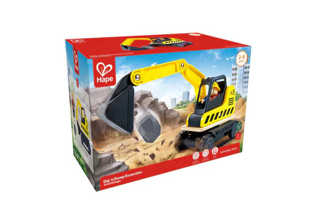 Hape Dig 'n Dump Excavator