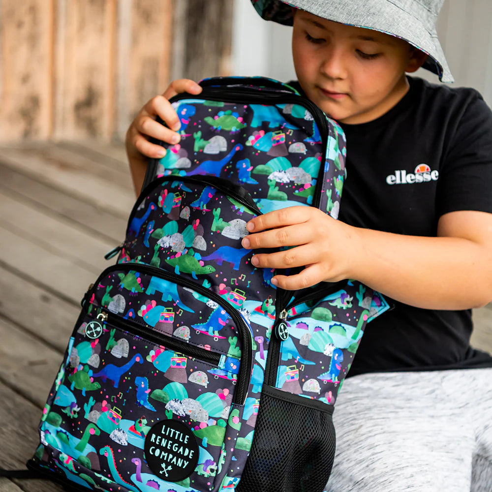 Little Renegade Midi Backpack (Dino Party)