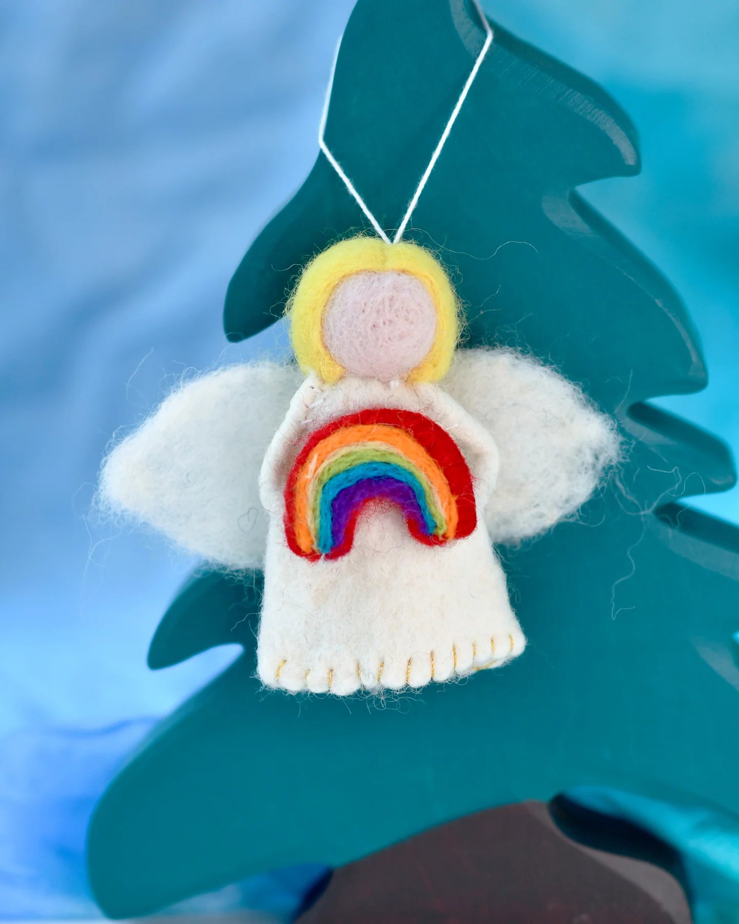 Tara Treasures Felt Waldorf Diversity Angel (Yellow Hair)