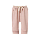Nature Baby Organic Cotton Drawstring Pants (Rose Dust)