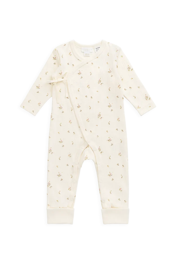 Jamie Kay Organic Cotton Pointelle Estelle Onepiece (Dina Antique)