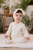Jamie Kay Organic Cotton Pointelle Estelle Onepiece (Dina Antique)