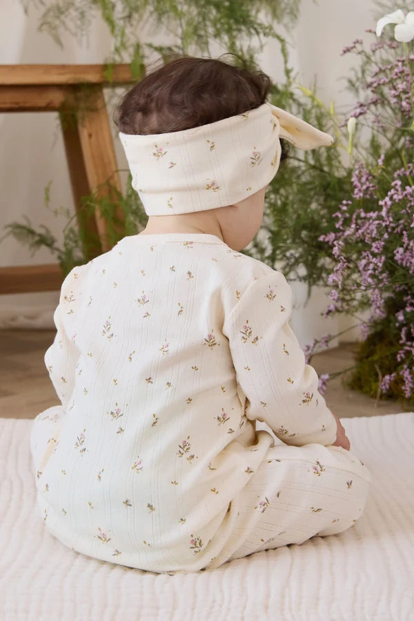 Jamie Kay Organic Cotton Pointelle Estelle Onepiece (Dina Antique)
