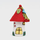 Tara Treasures Felt Fairies and Gnomes House (Red Roof)