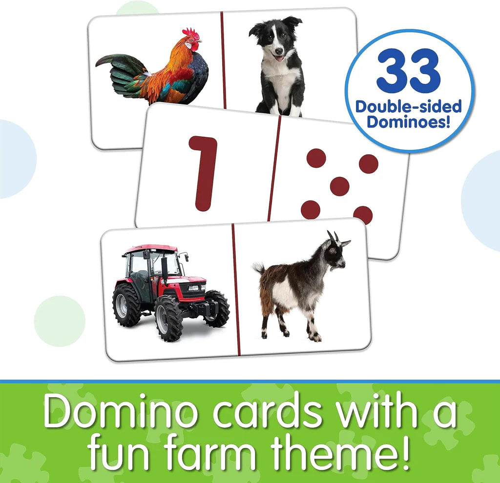 The Learning Journey Match It! Dominoes (Farminoes)