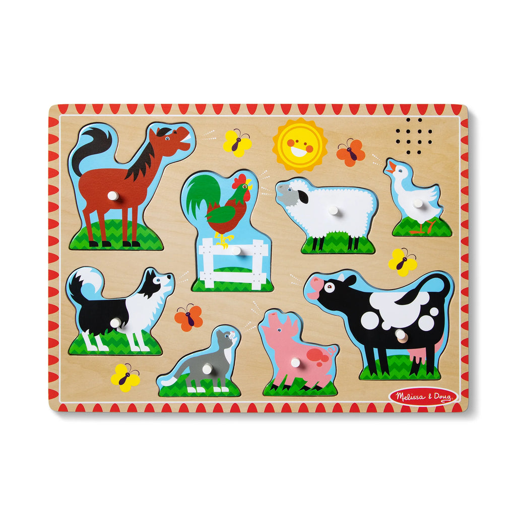 Melissa & Doug Sound Puzzle (Farm Animals)