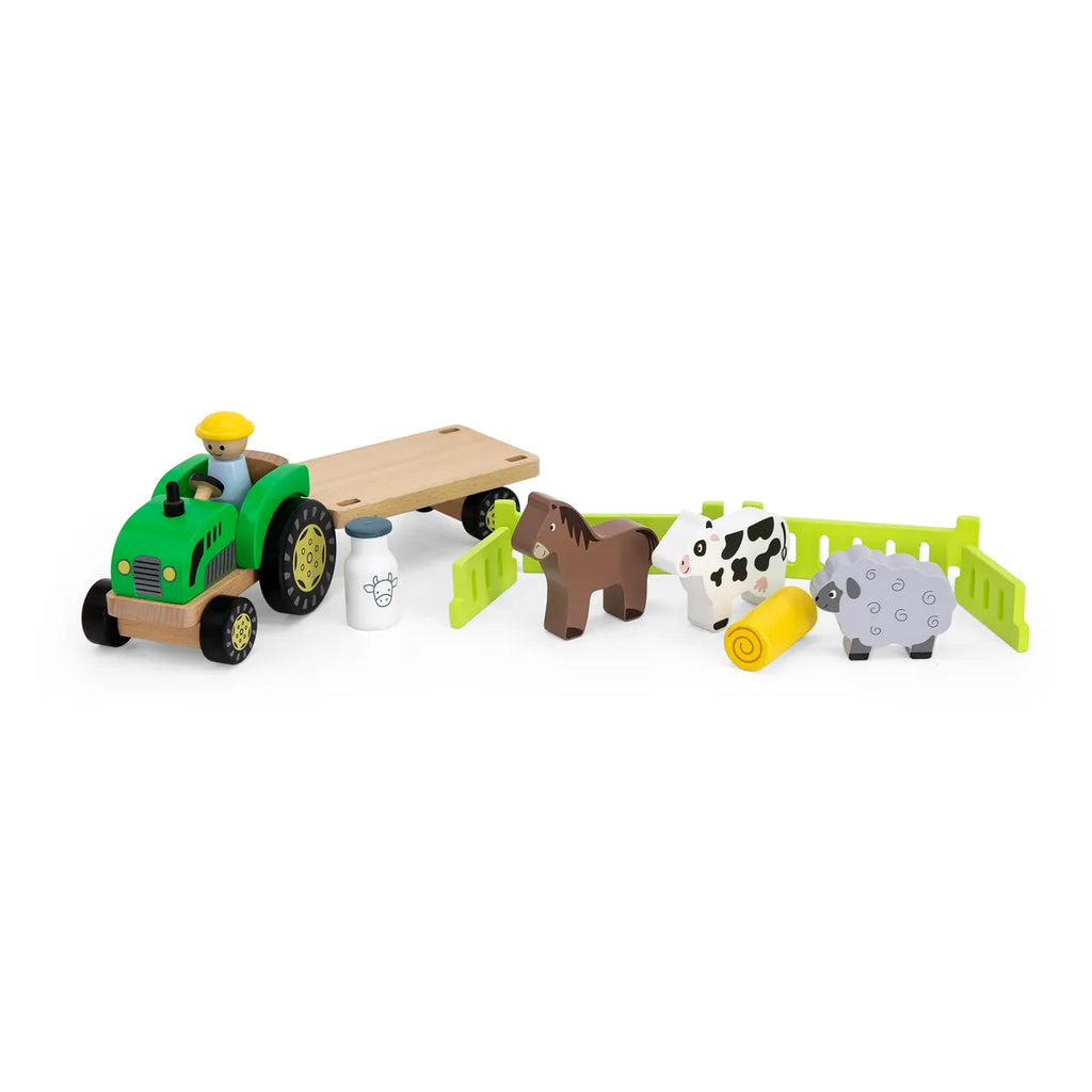 Viga Farm Tractor Set