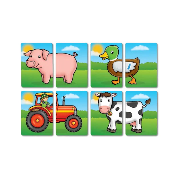 Orchard Toys Farmyard Heads & Tails Game