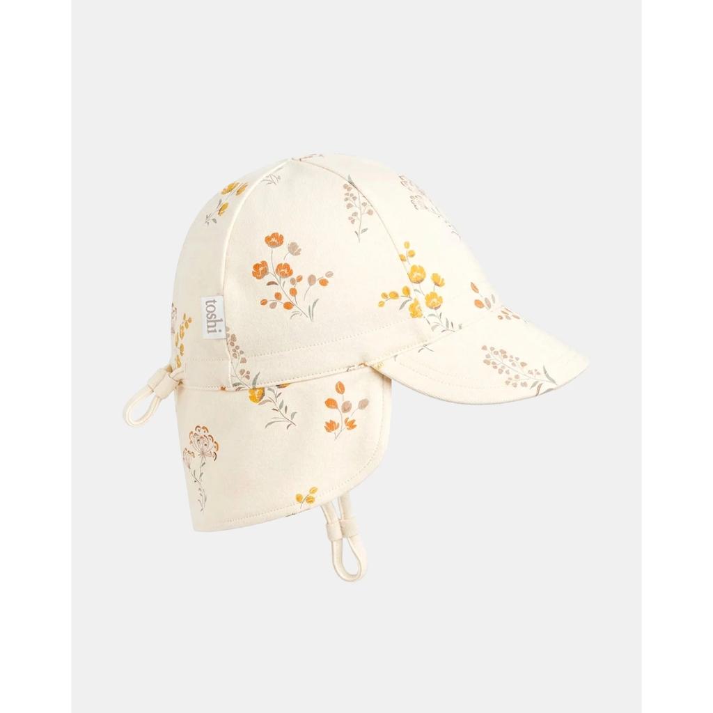 Toshi Flap Cap Harvest Sunhat (Singing Willow)