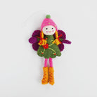 Tara Treasures Felt Fairy (Green Dress)