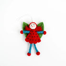 Tara Treasures Felt Leaf Fairy (Red Hair)