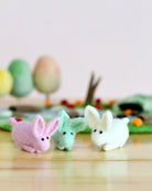 Tara Treasures Small Felt Rabbit (Pink)