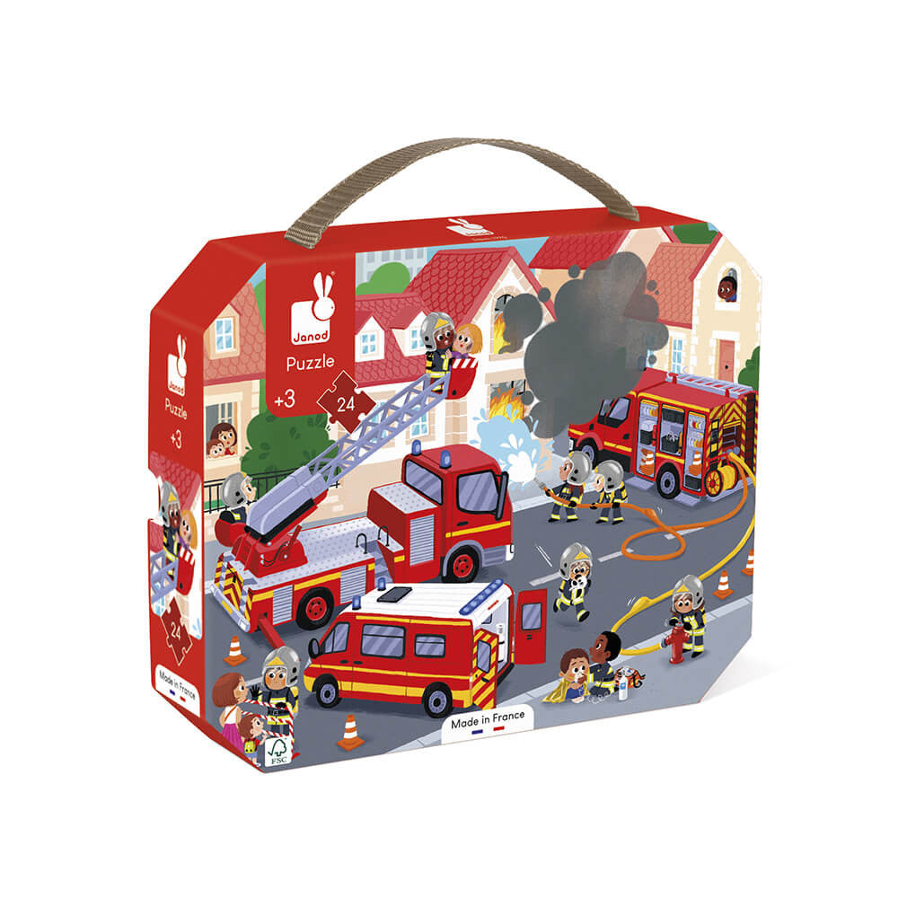 Janod Firefighters Puzzle (24 Pieces)