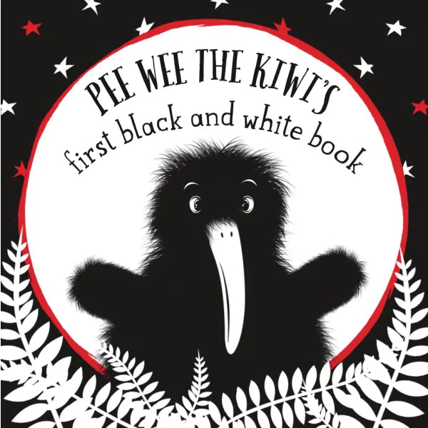 Pee Wee the Kiwi First Black & White Board Book