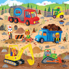 Mudpuppy 25 Piece Floor Puzzle (Construction Site)
