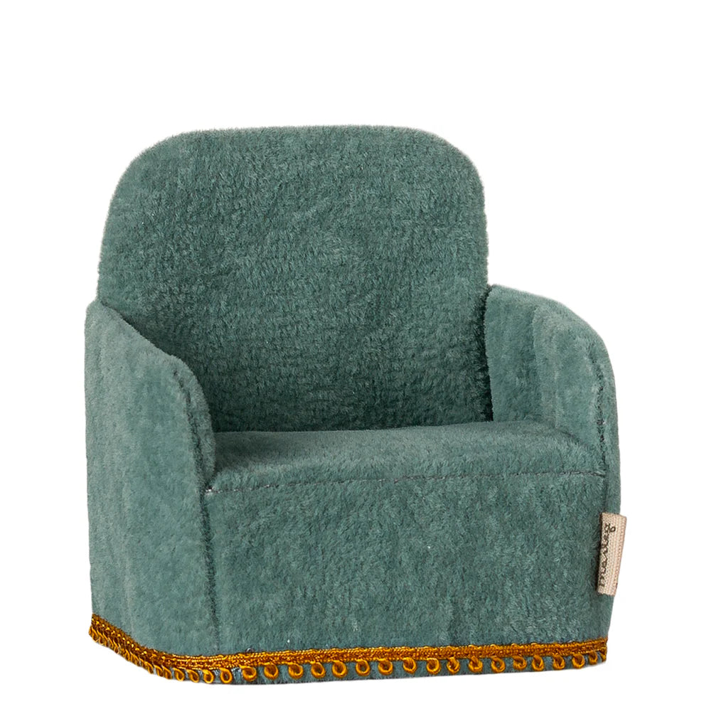 Maileg Folding Chair Mouse (Mint)