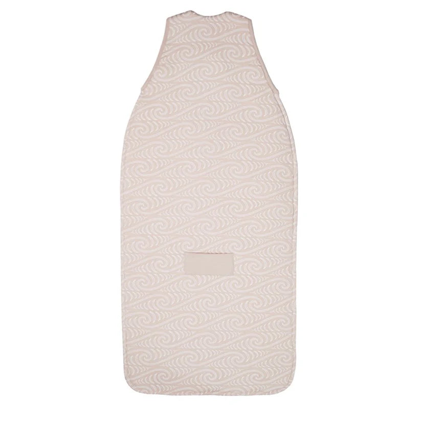 Woolbabe x Bo & Ko Duvet Weight Front Zip Sleeping Bag (Flax Ngaru)