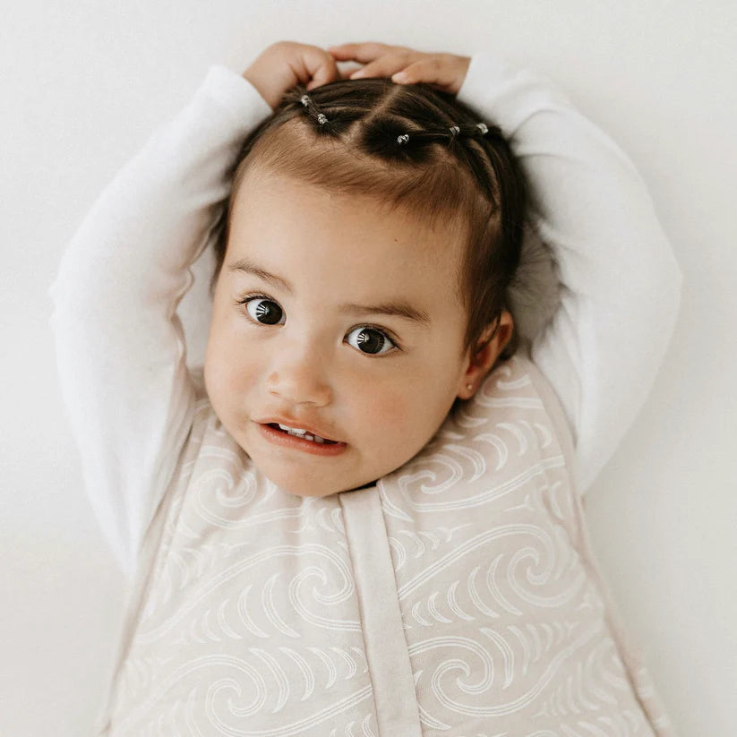 Woolbabe x Bo & Ko Duvet Weight Front Zip Sleeping Bag (Flax Ngaru)