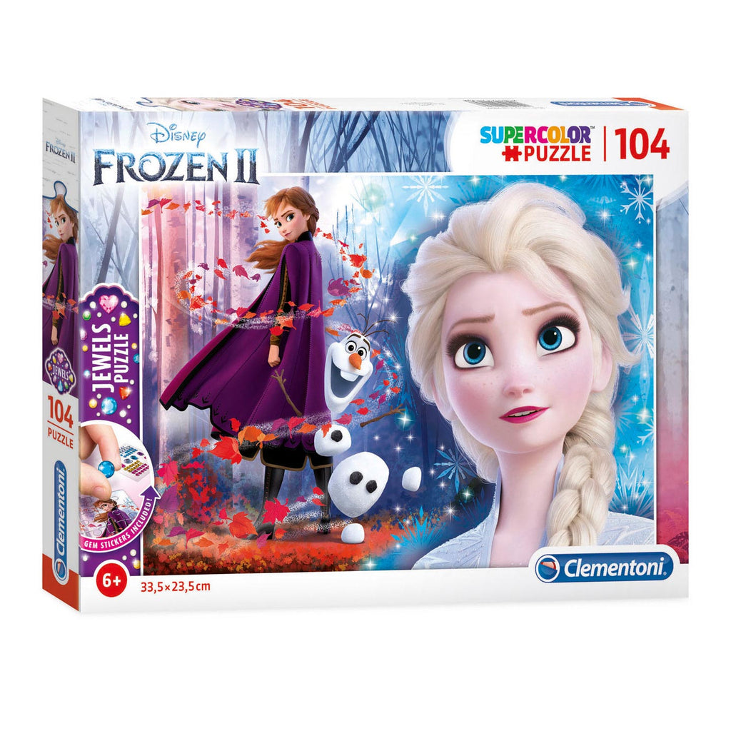 Clementoni Disney Frozen II Puzzle (Elsa Jewels 104 Pce)
