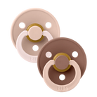 Bibs Dummy Two Pack Studio Colour Fusion (Blush Woodchuck Mix)