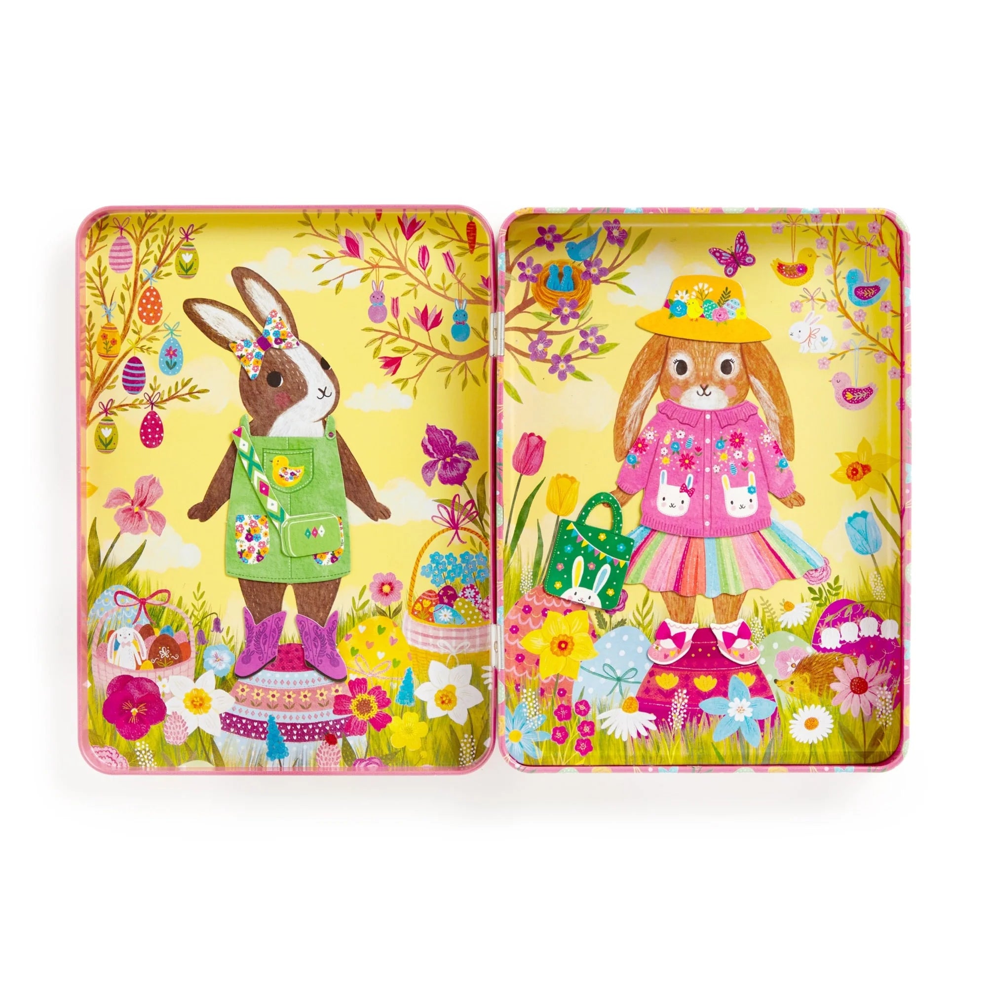Mudpuppy Magnetic Dress-Up (Garden Bunnies)