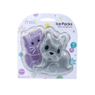 Melii Gel Ice Packs (Cat + Bulldog)