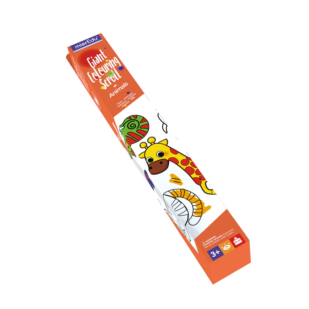 Mier Edu Giant Colouring Scroll (Animals)