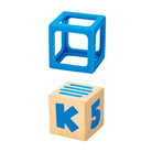 Hape Grip-n-Stack Silicone & Wood Blocks