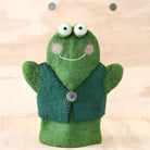 Tara Treasures Felt Frog Hand Puppet