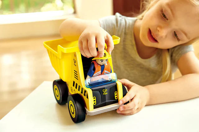 Hape dumper truck on sale