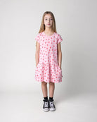 Minti Hearts Dress (Pink)